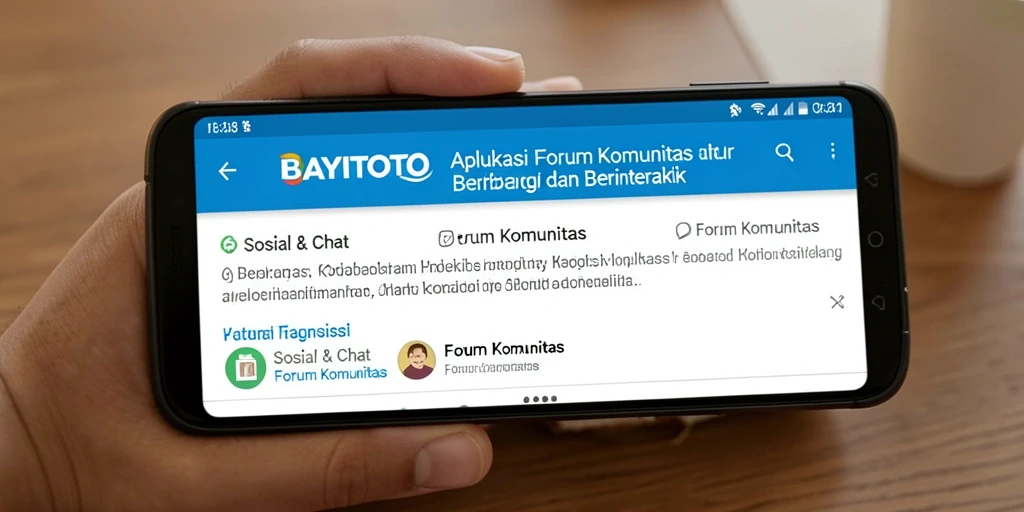Antarmuka aplikasi BAYITOTO yang ramah pengguna dan menarik.