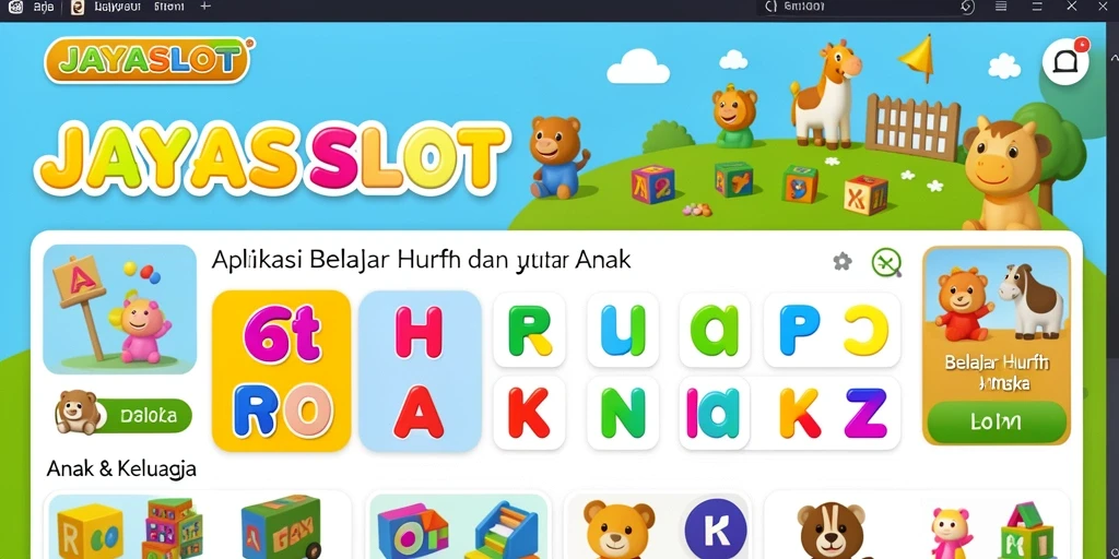 Antarmuka JAYASLOT yang menyenangkan dan interaktif.