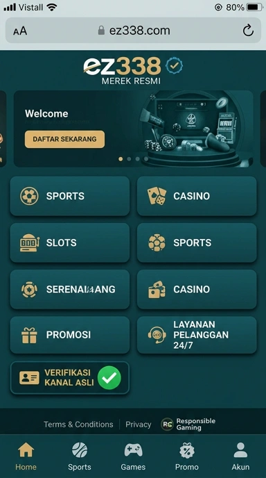Halaman Resmi ez338 untuk Pengguna Android
